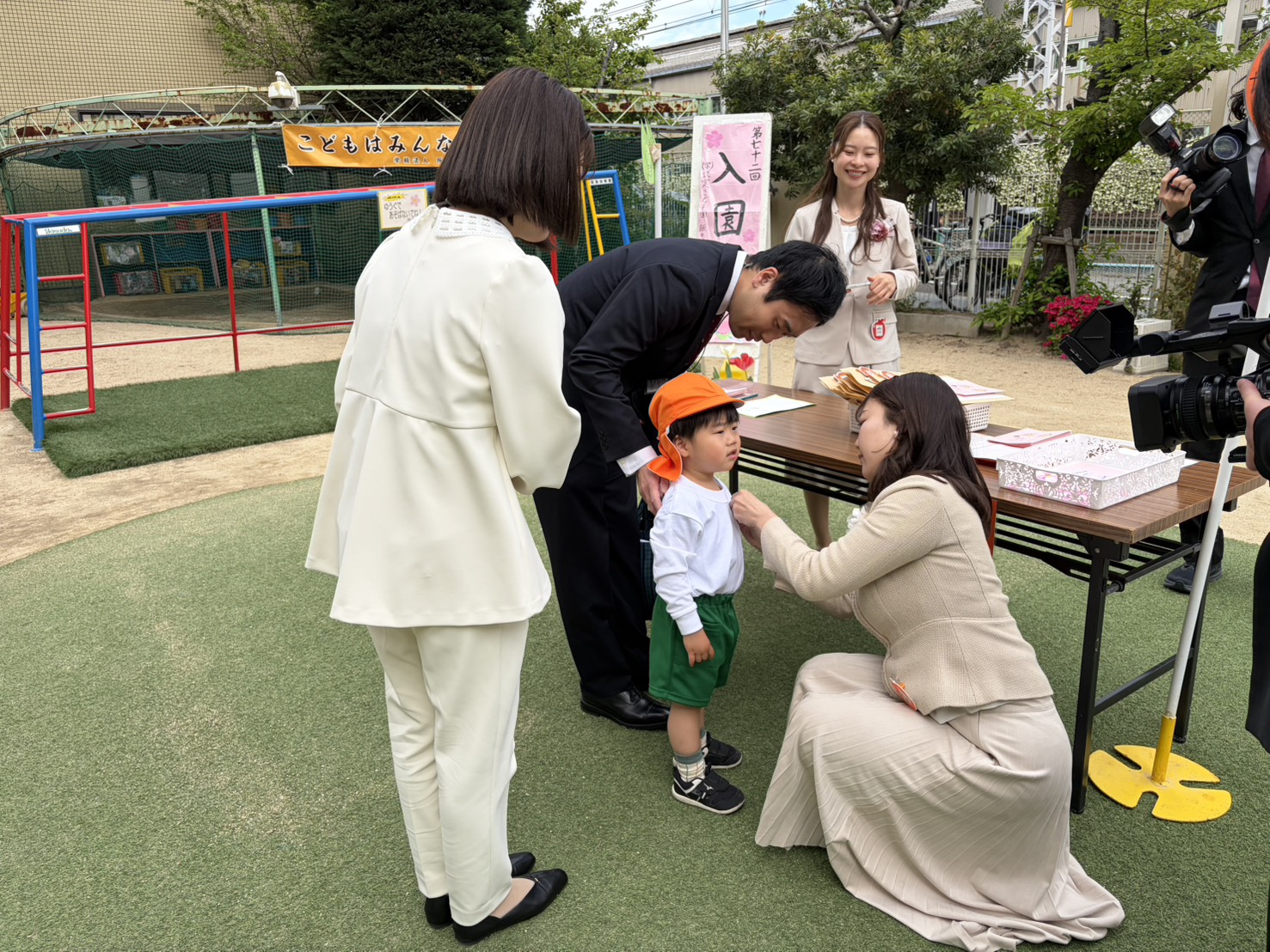 Featured image for “4/11(月) 第72回 入園式”